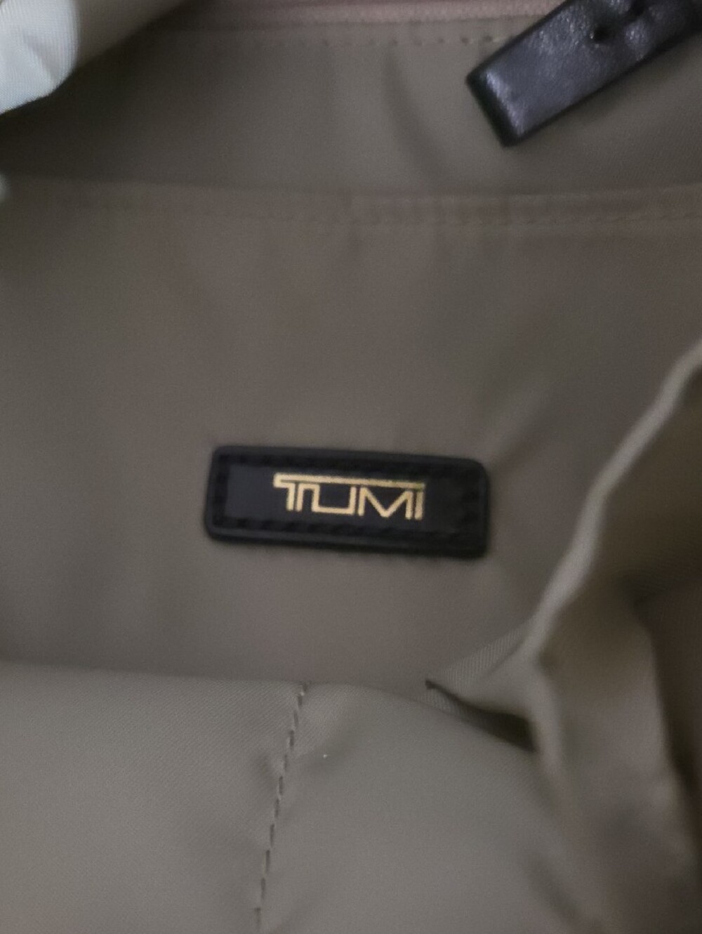 Tumi Multicolor Patchwork Crossbody Bag with Black Strap - Picture 3 of 4